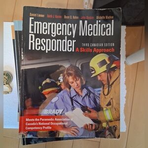 Emergency Medical Responder 3rd Canadian Ed. Textbook And Workbook